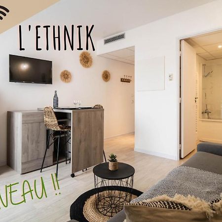 L'Ethnik--Studio Tout Confort--Clim--Parking--Wifi Lourdes Exterior foto